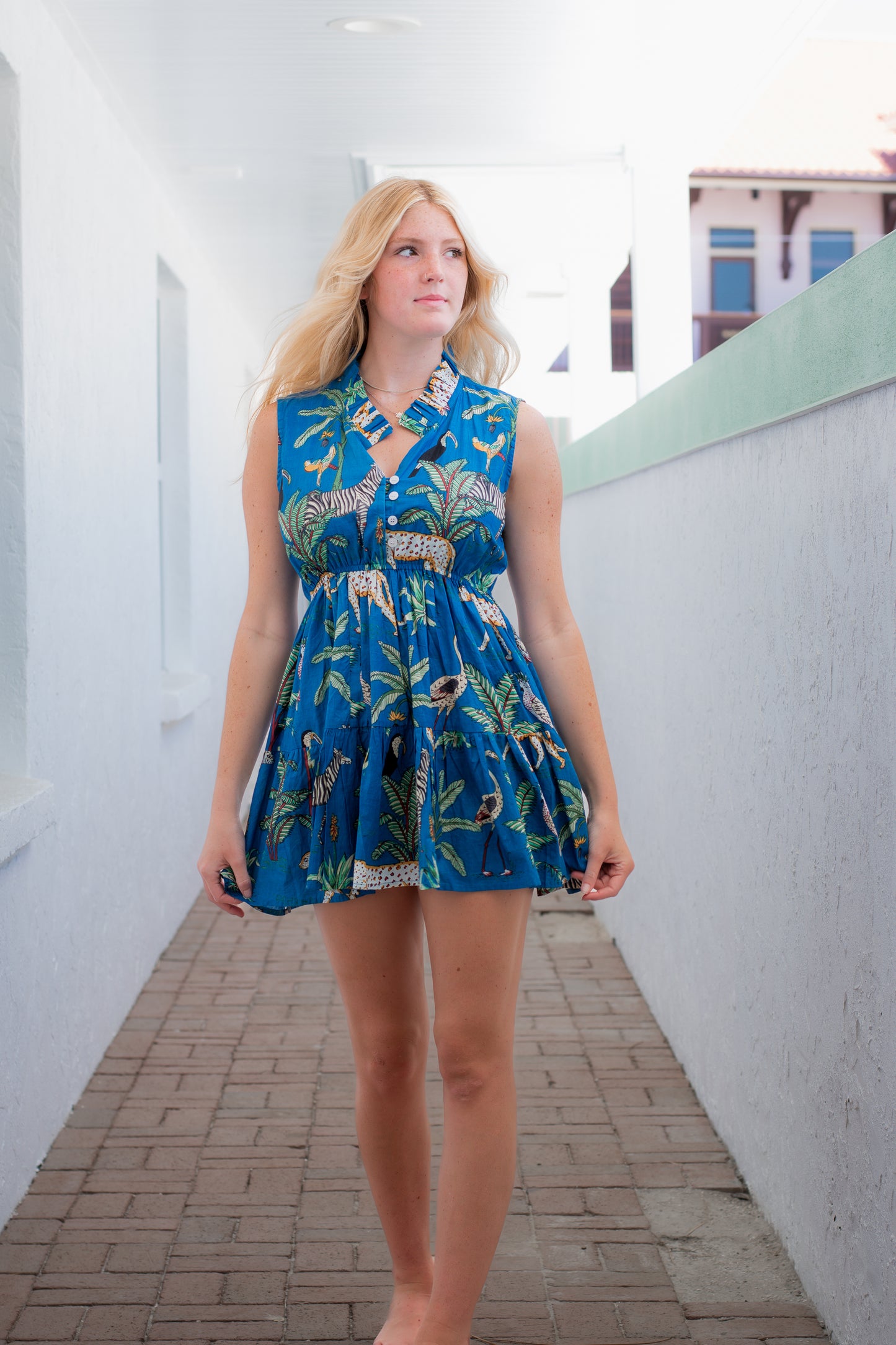 Sleeveless Mini Dress