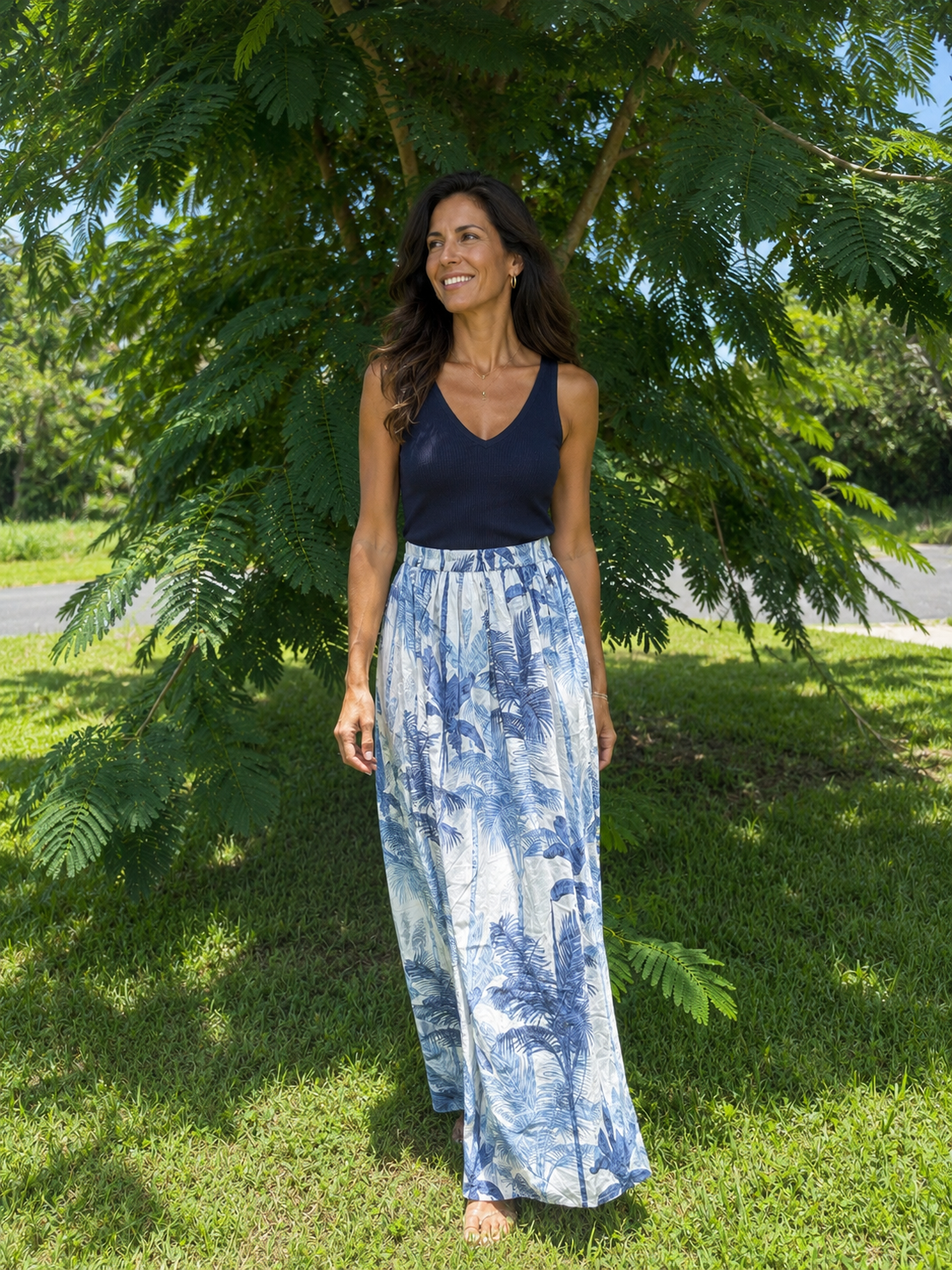 Market Maxi Skirt