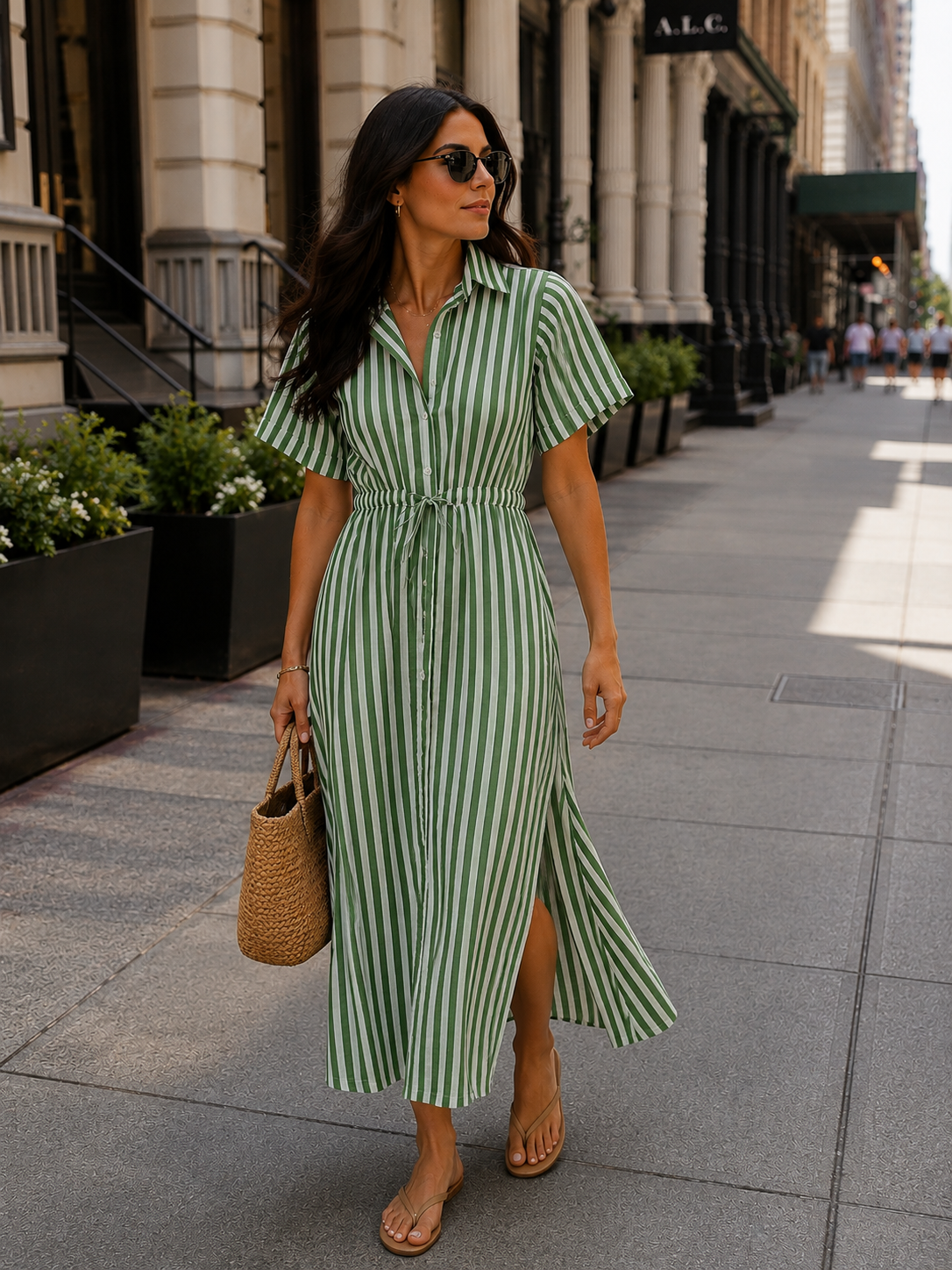 Bianca Short Sleeve Maxi