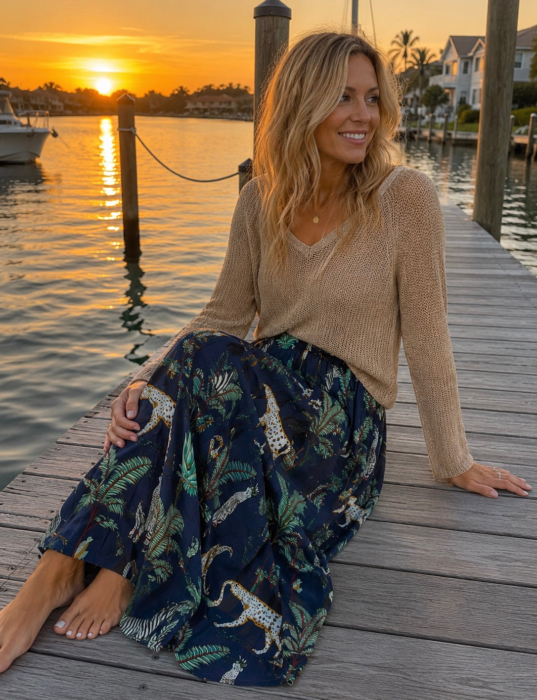 Market Maxi Skirt