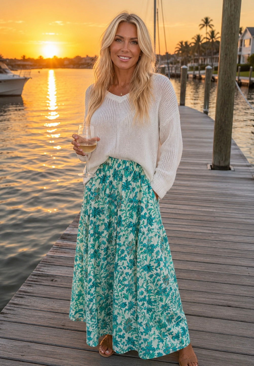 Market Maxi Skirt