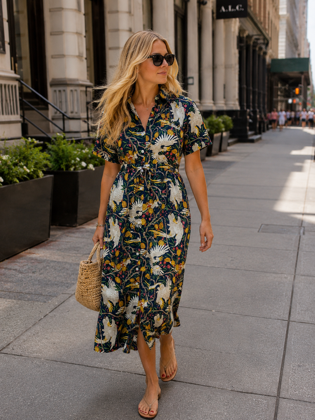 Bianca Short Sleeve Maxi