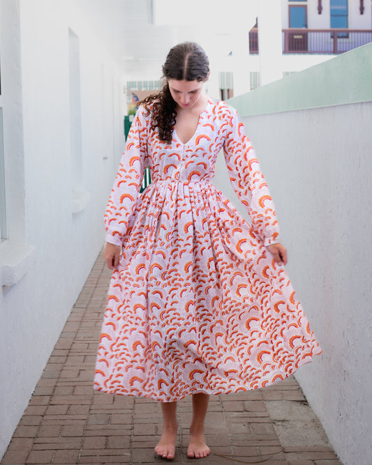 Petra V- Neck Maxi